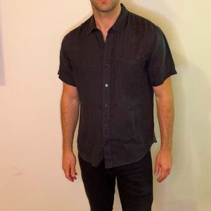 Vince Linen Button Down